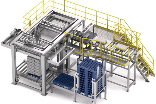 “碼”上高效，安全可靠：宏工科技全自動高位碼垛機