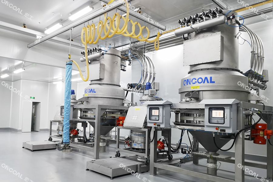 預拌粉多組分吸料計量秤