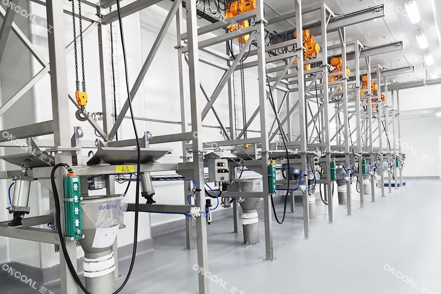 電線電纜原料噸袋拆包機